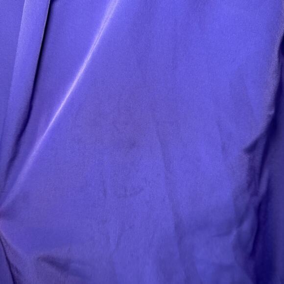 Jaclyn Smith Plus Women's Long Sleeve Button Blouse Purple Size 24W - Picture 8 of 8